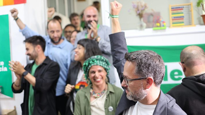 Especiales informativos - García: "Adelante Andalucía le ha quitado la mayoría absoluta al PP"
