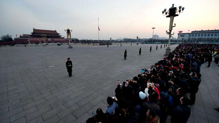 Telediario 1 - Arranca reunión Legislativo chino