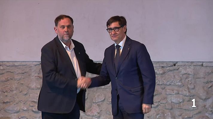 L'Informatiu - Pressupostos a tocar: Govern i ERC escenifiquen l’acord clau