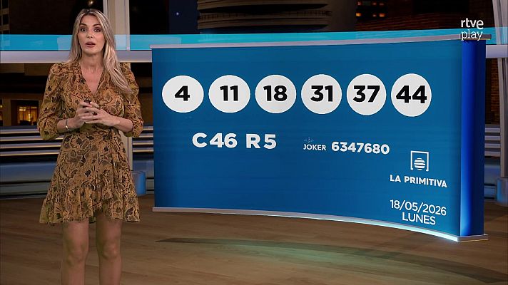 Loterías - Sorteo de la Bonoloto y Primitiva del 18/05/2026