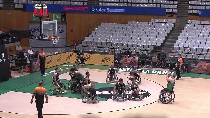 Baloncesto en silla de ruedas - Superliga BSR España. 21ª jornada: Menarini Joventut - Mideba Extremadura