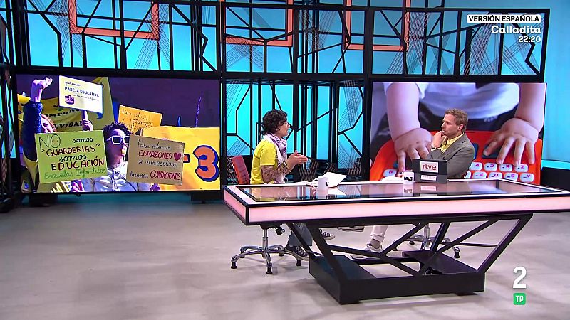Rosa Marín. Huelga en las escuelas infantiles - La aventura del Saber | Ver