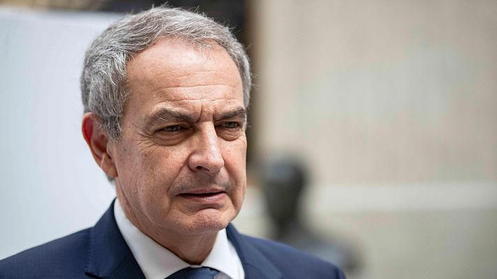 Telediario 2 - La Audiencia Nacional imputa a Zapatero tres delitos por "liderar" una trama de "tráfico de influencias" en el caso Plus Ultra