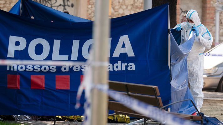 Telediario 2 - Asesinada una mujer en Figueres, Girona, en un posible caso de violencia de género