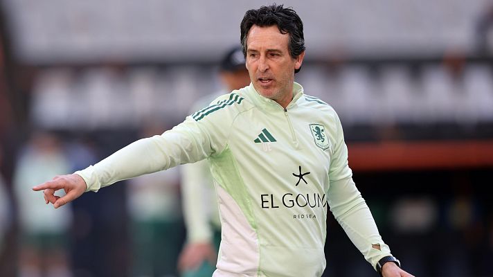 Los Deportes de La1 - Unai Emery, antes de la final entre Aston Villa y Friburgo: "No soy el rey de la Europa League"