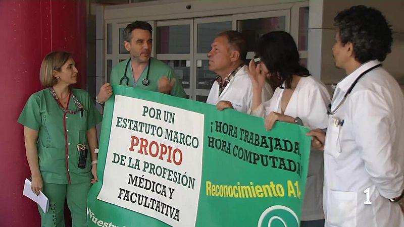 Huelga médicos
