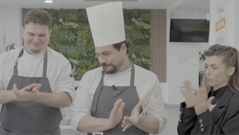 Clase de emplatados en MasterChef 14 - MasterChef | Ver