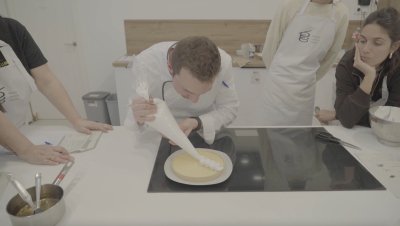 Clase de pasteler�a en MasterChef 14