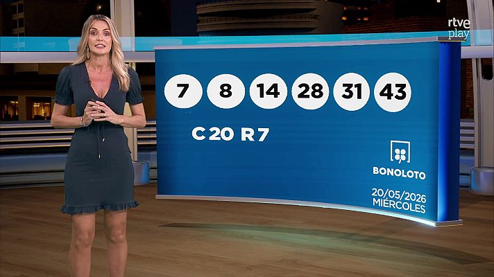 Loterías - Sorteo de la Bonoloto del 20/05/2026
