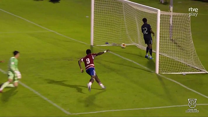 Fútbol - Copa de Campeones Juvenil. 1ª semifinal: Granada CF - Real Madrid CF