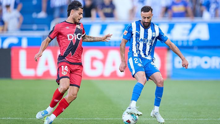 Resúmenes de LaLiga - RC Deportivo Alavés - Rayo Vallecano: resumen del partido de la 38ª jornada de Liga | Primera