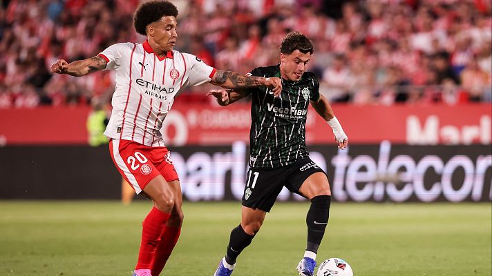 Resúmenes de LaLiga - Girona FC - Elche CF: resumen del partido de la 38ª jornada de Liga | Primera