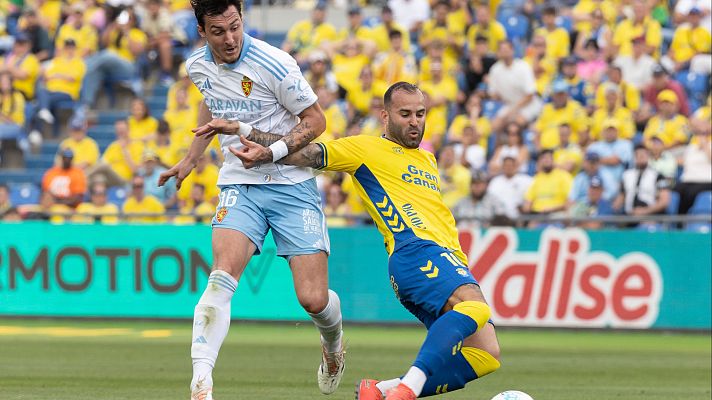 Resúmenes de LaLiga - UD Las Palmas - Real Zaragoza: resumen del partido de la 41ª jornada de Liga | Segunda