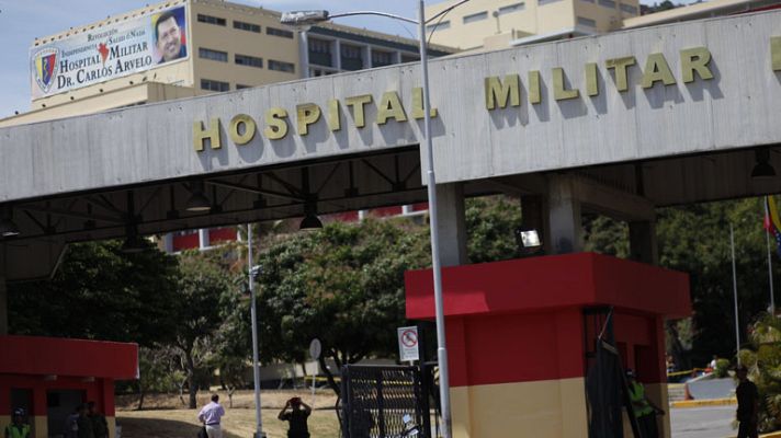 Telediario 1 - Hugo Chávez en estado grave