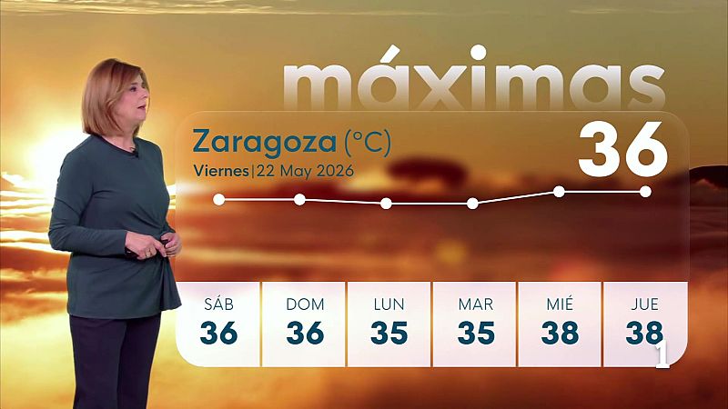 El tiempo en Aragón 22/05/2026 Ver ahora