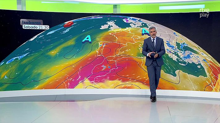 El tiempo - Tormentas y chubascos fuertes y con granizo en zonas de Galicia y Asturias