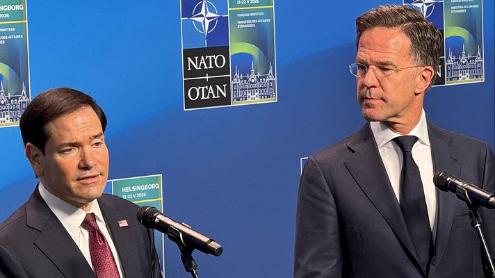 Telediario 1 - Los movimientos de tropas de EE.UU. centran la reunión de la OTAN en Suecia