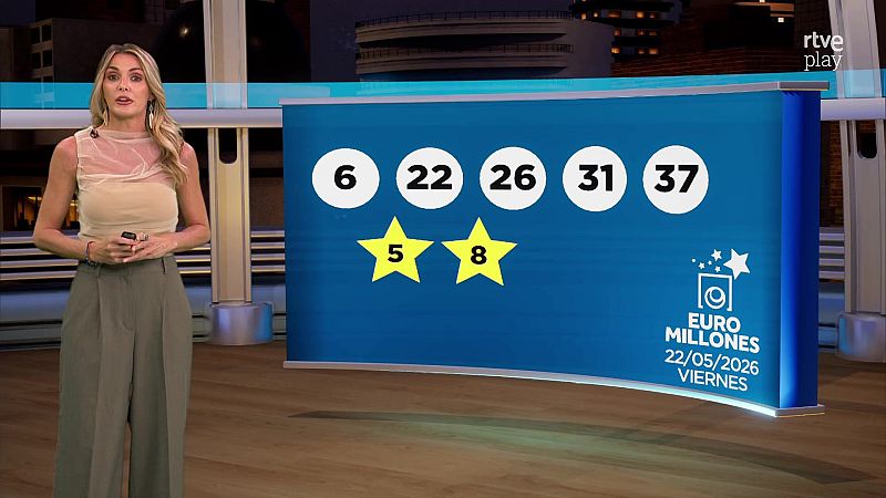 Sorteo de la Bonoloto y Euromillones: 22/05/2026 - Loterías | Ver