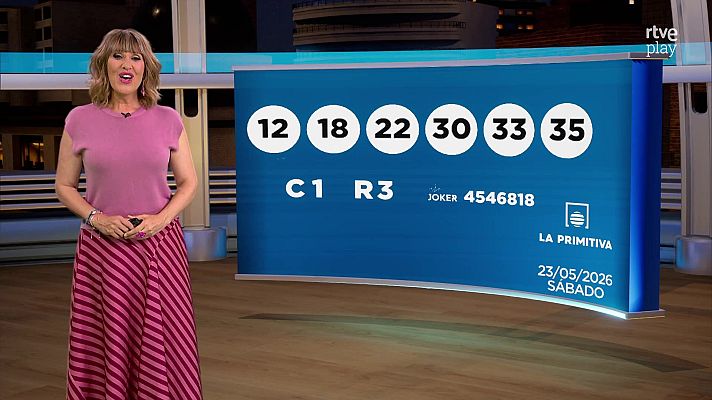 Loterías - Sorteo de la Bonoloto y Primitiva del 23/05/2026