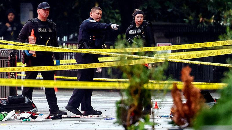 Tiroteo en un puesto de seguridad cercano a la Casa Blanca - Fin de semana 24h | Ver