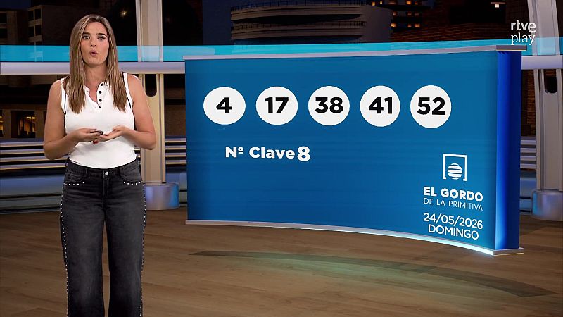 Sorteo de la Bonoloto y El Gordo de la Primitiva: 24/05/2026 - Loterías | Ver