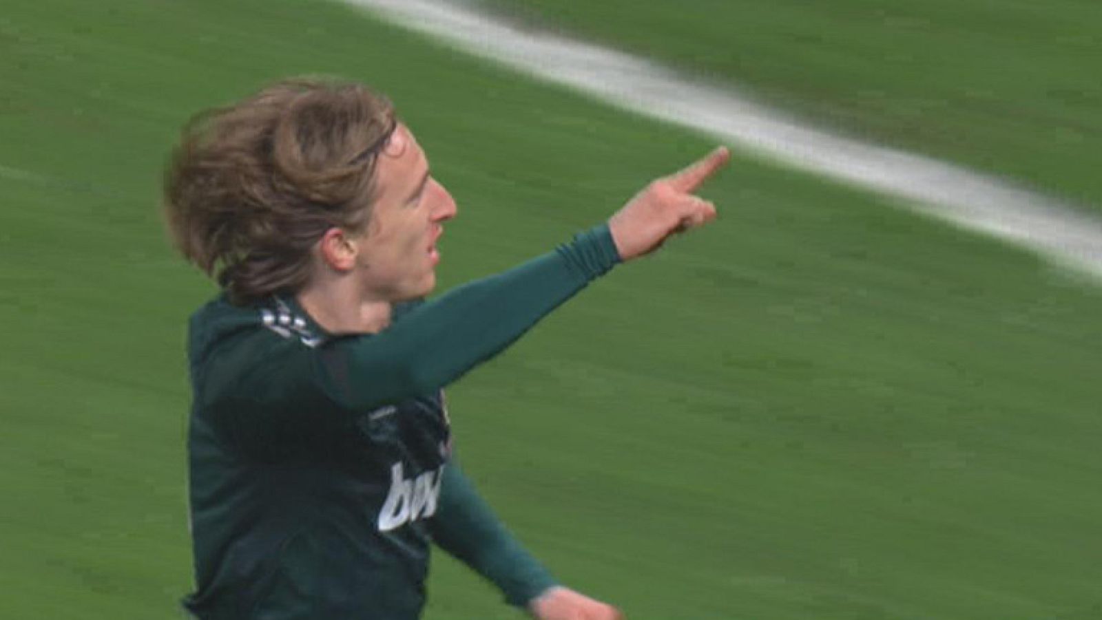 Luka Modric ha empatado el Manchester United - Real Madrid (1-1) con un golazo desde fuera del área ante el que nada ha podido hacer De Gea.