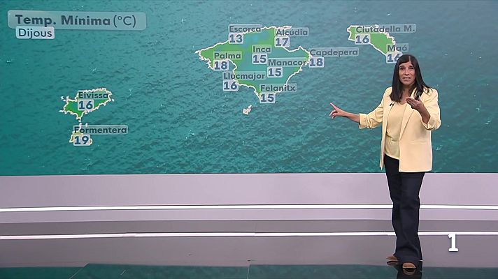 Informatiu Balear - El temps a les Illes Balears - 25/05/26