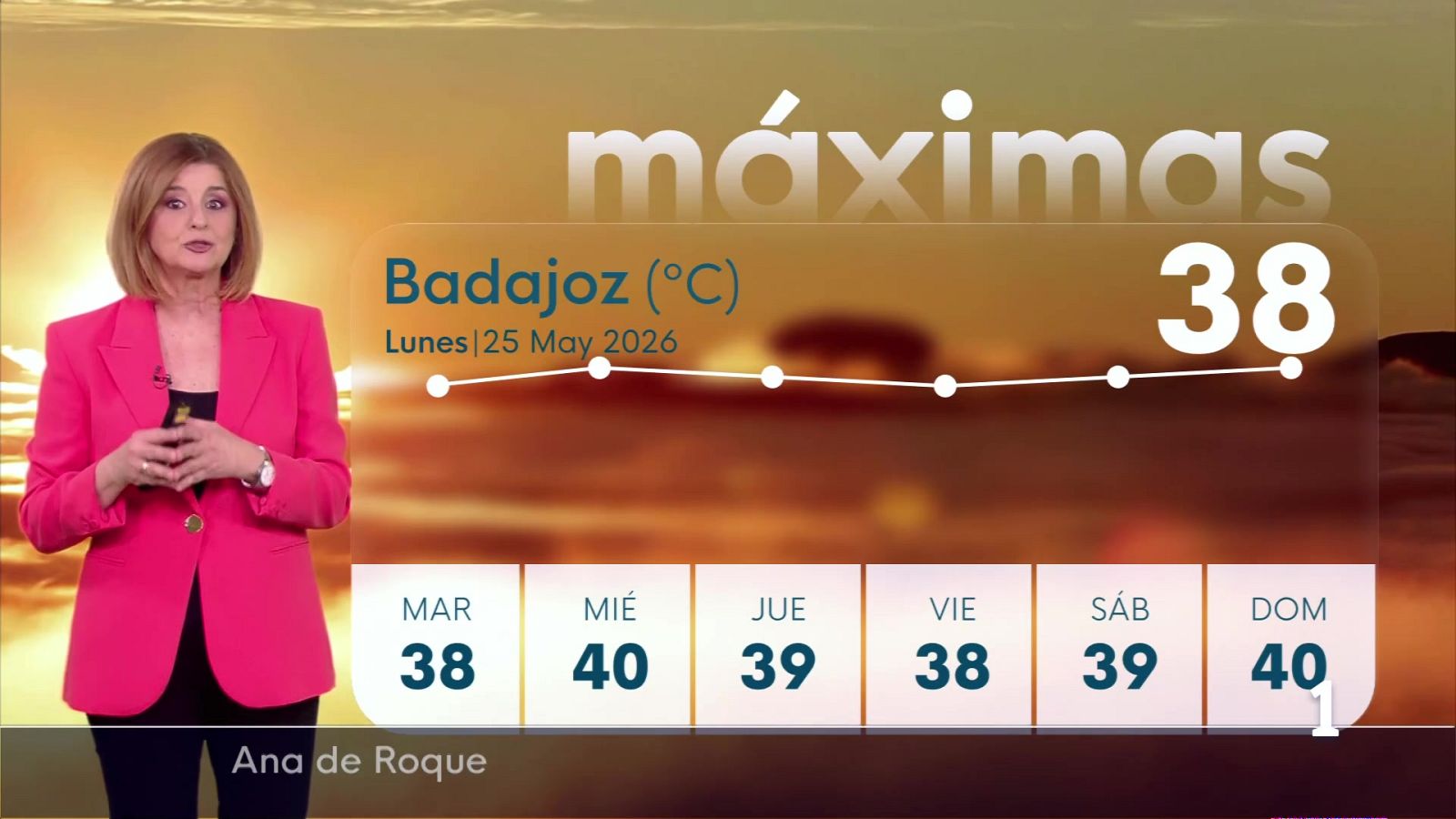 El tiempo en Extremadura - 25/05/2026 - Ver ahora