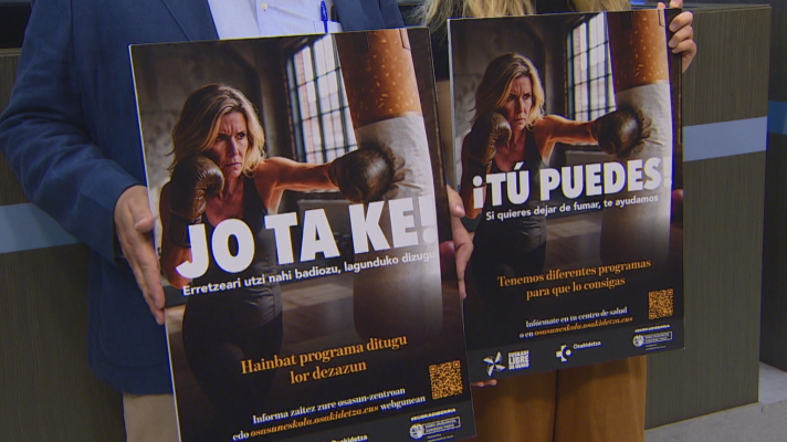 Telenorte - País Vasco - Osakidetza lanza una campaña contra el tabaquismo para mujeres de entre 40 y 70 años