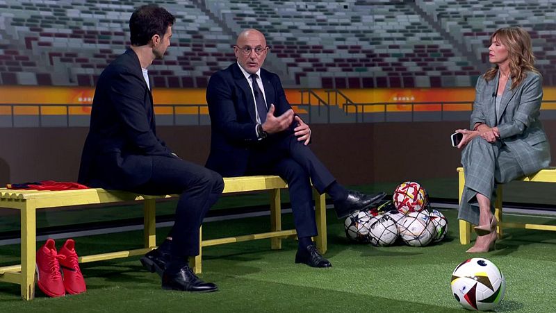 Luis de la Fuente: "La ilusión por un Mundial supera cualquier molestia" - Los Deportes de La1 | Ver