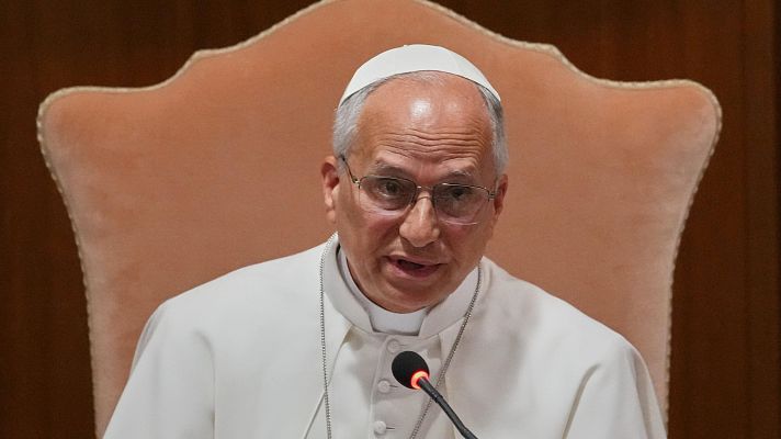 Telediario 2 - El papa contrapone su visión sobre la IA a los postulados de Palantir