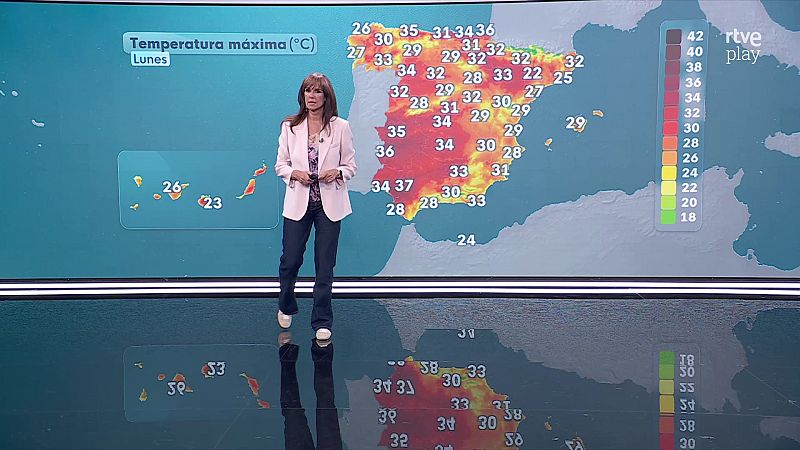 El Tiempo Noche - 25/05/26 - RTVE.es - El tiempo | Ver