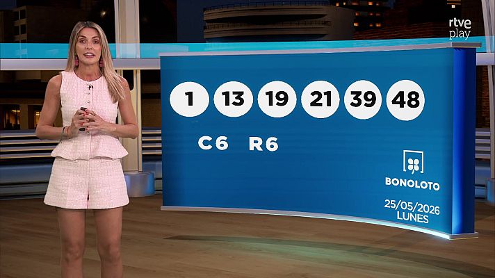 Loterías - Sorteo de la Bonoloto y Primitiva del 25/05/2026