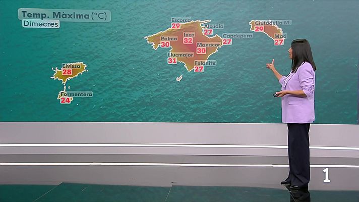 Informatiu Balear - El temps a les Illes Balears - 26/05/26