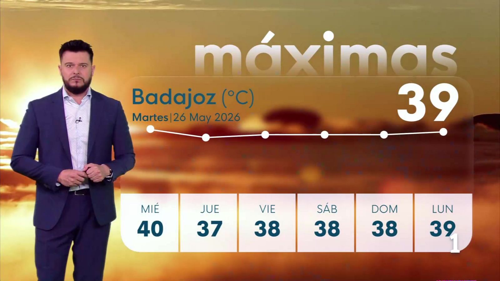 El Tiempo en Extremadura - 26/05/2026 - Ver ahora