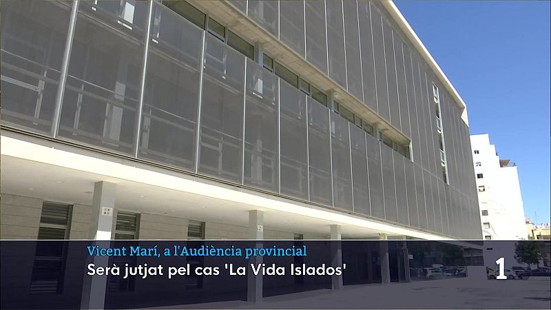 Vicent Marí, a l'Audiència provincial