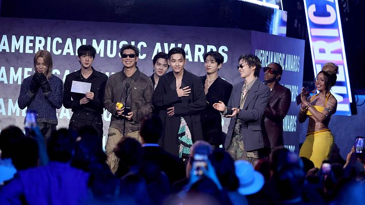 Telediario 1 - BTS, los grandes triunfadores de los American Music Awards