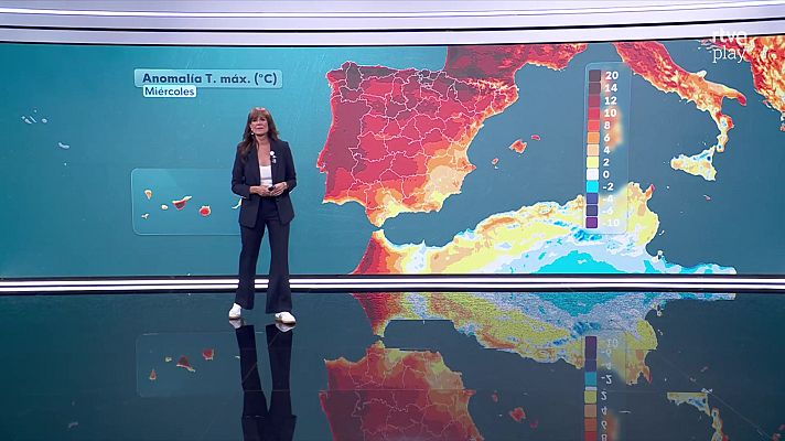 El tiempo - Las temperaturas aumentarán en Canarias, sin grandes cambios en la Península ni en Baleares