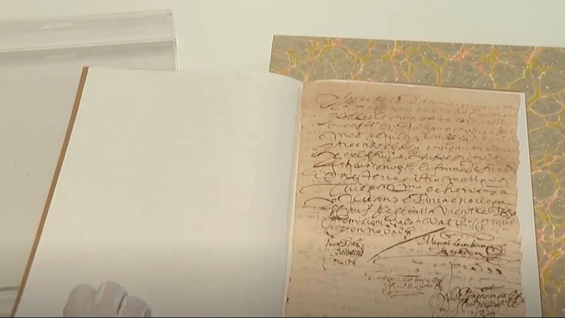 La subasta de una carta firmada por Cervantes queda desierta | Ver