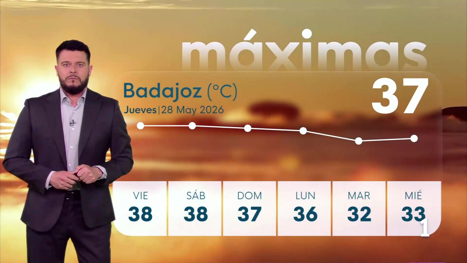 El tiempo en Extremadura - 28/05/2026 - Ver ahora