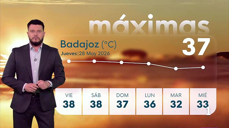 El tiempo en Extremadura - 28/05/2026 - Ver ahora