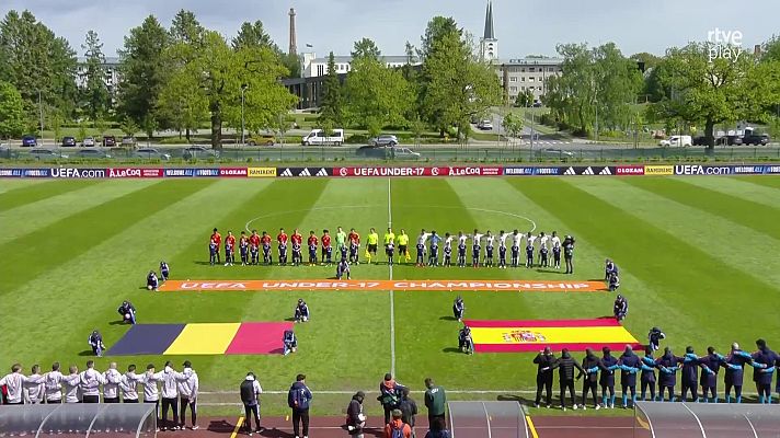 Fútbol - Campeonato de Europa Sub -17 Masculino. Bélgica - España 