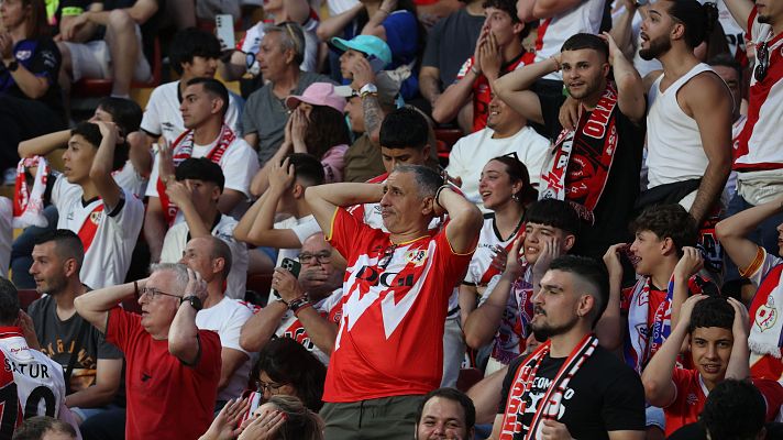 Los Deportes de La1 - Aplausos y lágrimas en Vallecas en la final de la Conference League