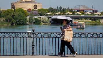 El tiempo del fin de semana: contin�an las altas temperaturas con posibilidad de tormentas