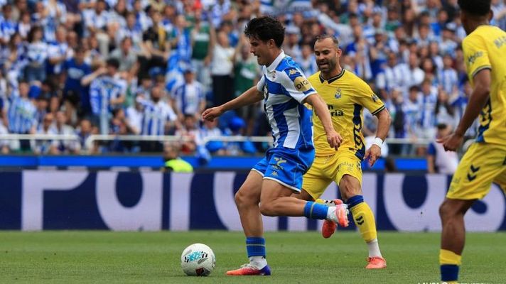 Resúmenes de LaLiga - RC Deportivo de la Coruña - UD Las Palmas: resumen del partido de la 42ª jornada de Liga | Segunda