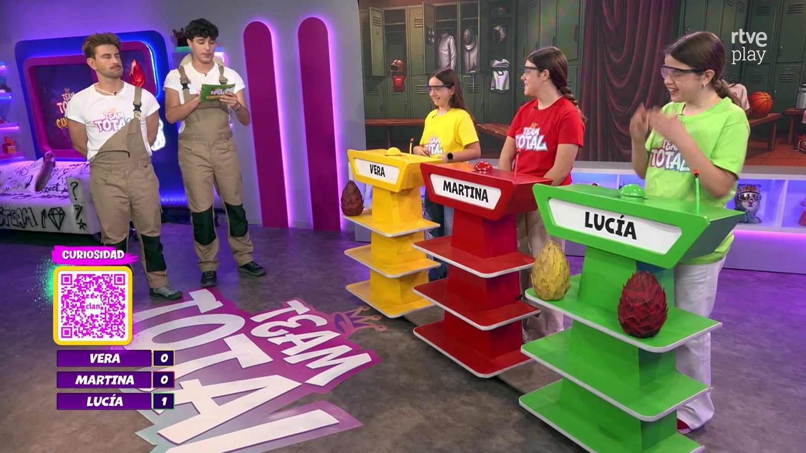 Team Total Curiosity - Mejores momentos de la semana con Vera, Martina y Lucía - Clan RTVE.es - Team Total | Ver