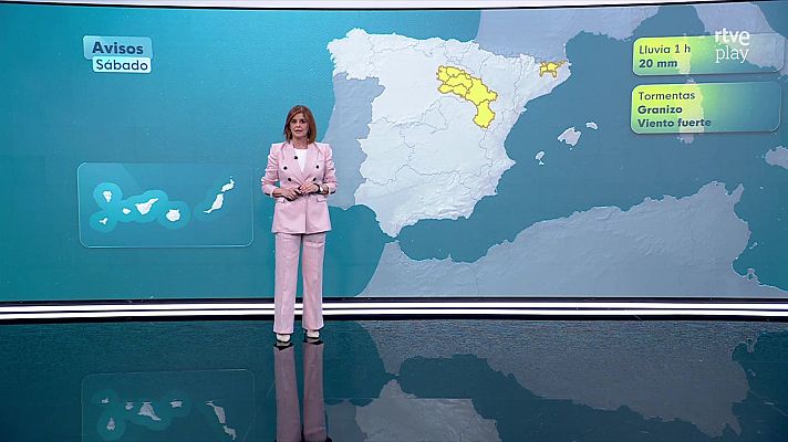 El tiempo - Las máximas descenderán en Canarias, nordeste de Cataluña, Galicia; aumentos en Baleares y sur y este peninsular