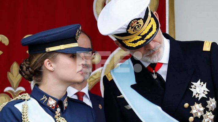 Informativo 24h - La princesa Leonor, por primera vez en el acto central del Día de las Fuerzas Armadas
