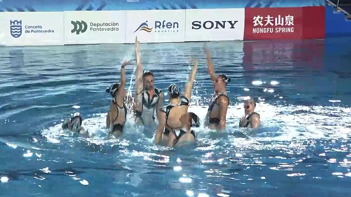 Natación - Copa del Mundo. Libre Equipos
