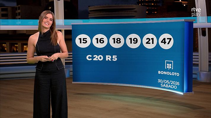 Loterías - Sorteo de la Bonoloto y Primitiva del 30/05/2026